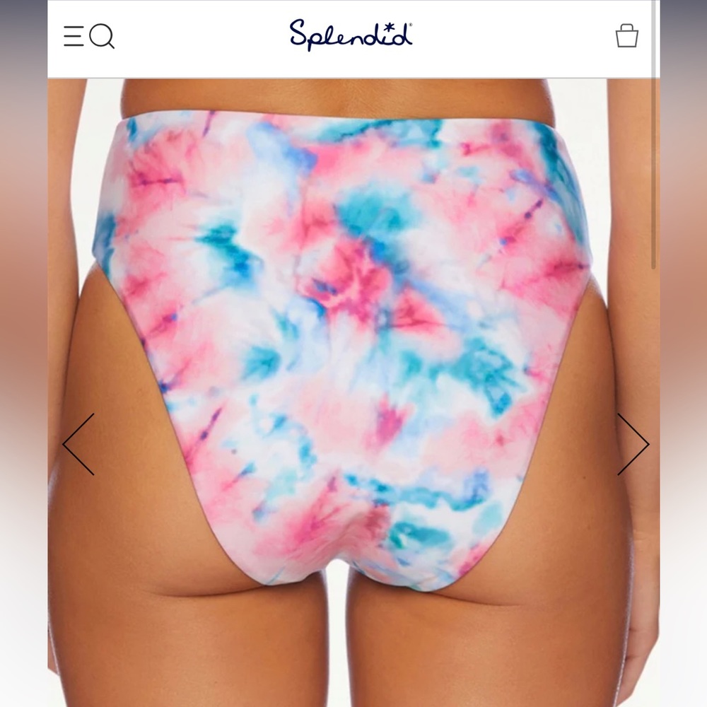 Splendid Reversible Swimwear Bikini Bottoms